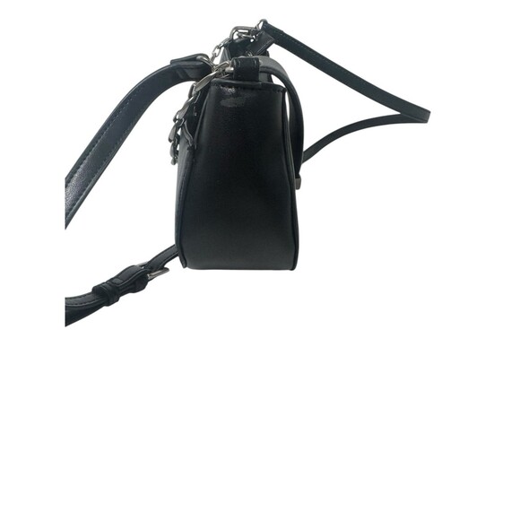 French Connection Maud  Baguette Shoulder Bag Chain Crossbody Vegan Faux Leather - Picture 11 of 16